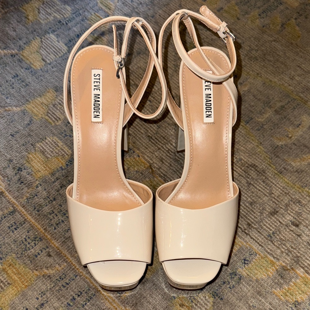 Steve Madden Nude Heeled Sandals